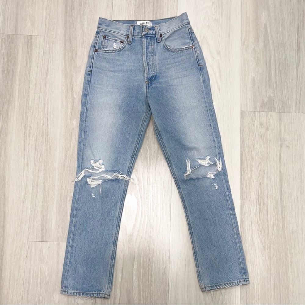 AGOLDE Straight Leg Jeans
